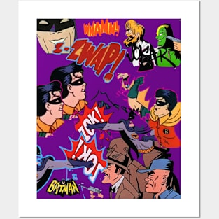 SUPER HERO COLLAGE #1 Posters and Art